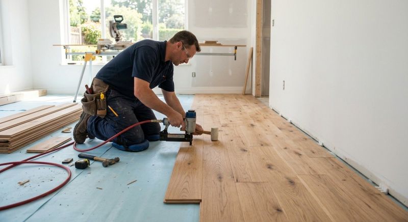 Hardwood Floor Installation in Lincoln, RI