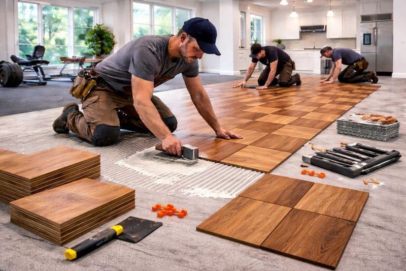 Hardwood Floor Installation in Providence County, RI
