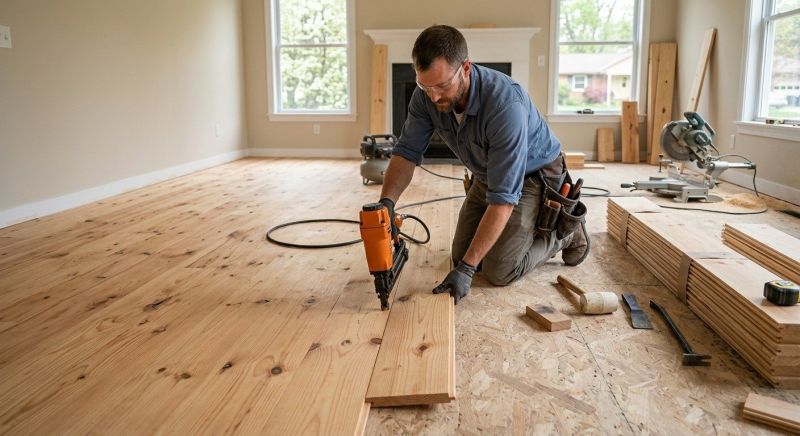 Hardwood Floor Installation in Randolph, MA