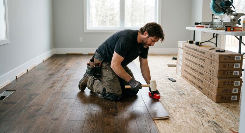 Hardwood Floor Installation in Warwick, RI