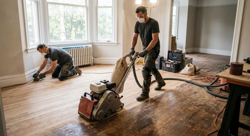 Hardwood Floor Renovation in North Attleboro, MA
