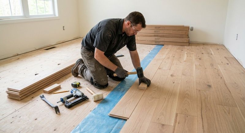 Hardwood Replacement in Brockton, MA