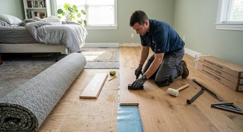 Hardwood Replacement in East Greenwich, RI