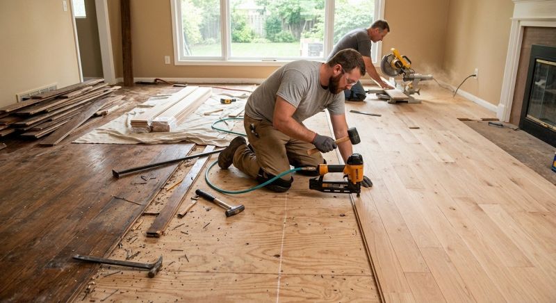 Hardwood Replacement in Norton, MA