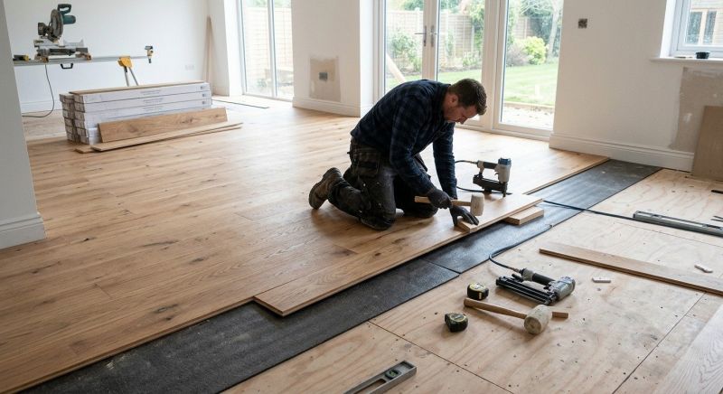 Oak Floor Installation in Attleboro, MA