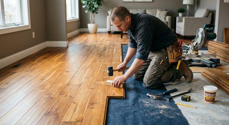 Teak Flooring Installation in North Attleboro, MA