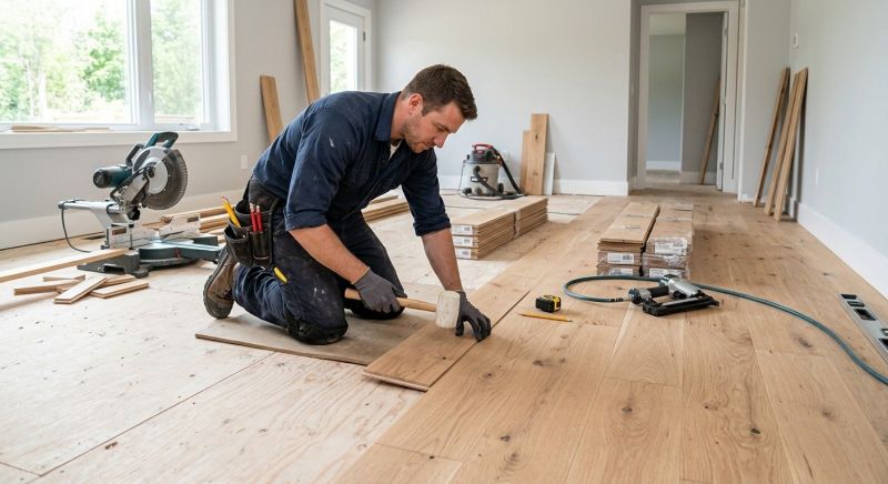 Wood Floor Replacement in Norfolk County, MA