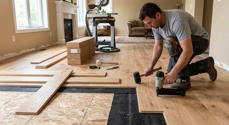 Wood Flooring Installation in Cranston, RI