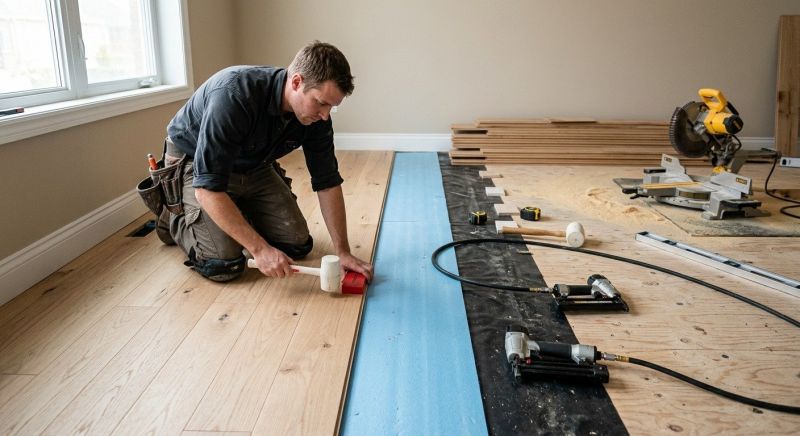 Wood Flooring Installation in Holbrook, MA