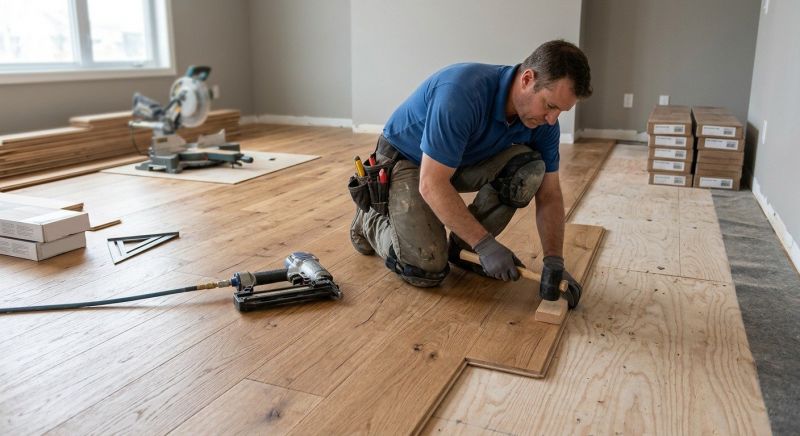 Wood Flooring Installation in Hyde Park, MA