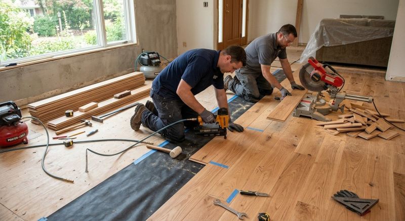 Wood Flooring Installation in West Warwick, RI